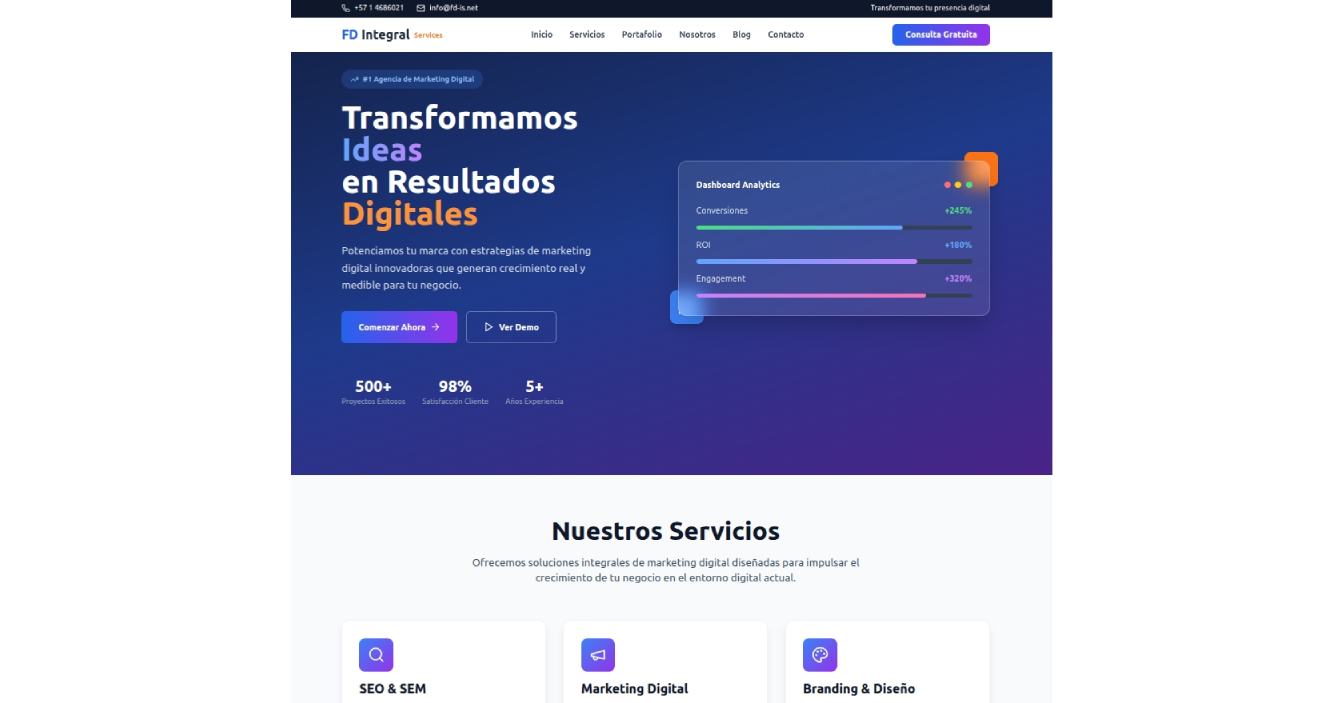 Sitio Corporativo